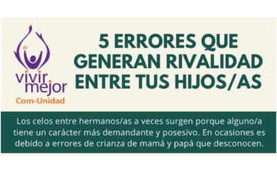 5 errores que generan rivalidad entre tus hijos/as