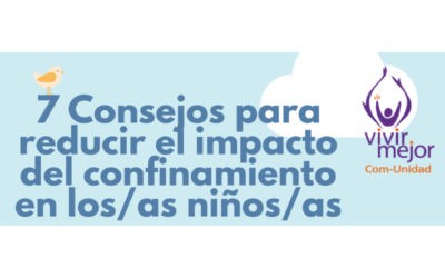 7 consejos para reducir el impacto del confinamiento en los/as niños/as